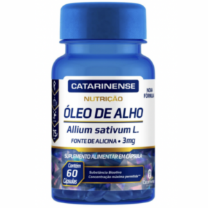 OLEO DE ALHO 500MG 60CAPS - CATARINENSE NUTRICAO