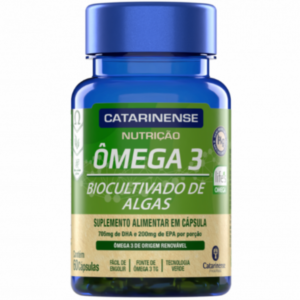 OMEGA 3 BIOCULTIVADO DE ALGAS 60CAPS - CATARINENSE NUTRICAO