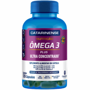 OMEGA 3 PLUS 120CAPS - CATARINENSE NUTRICAO