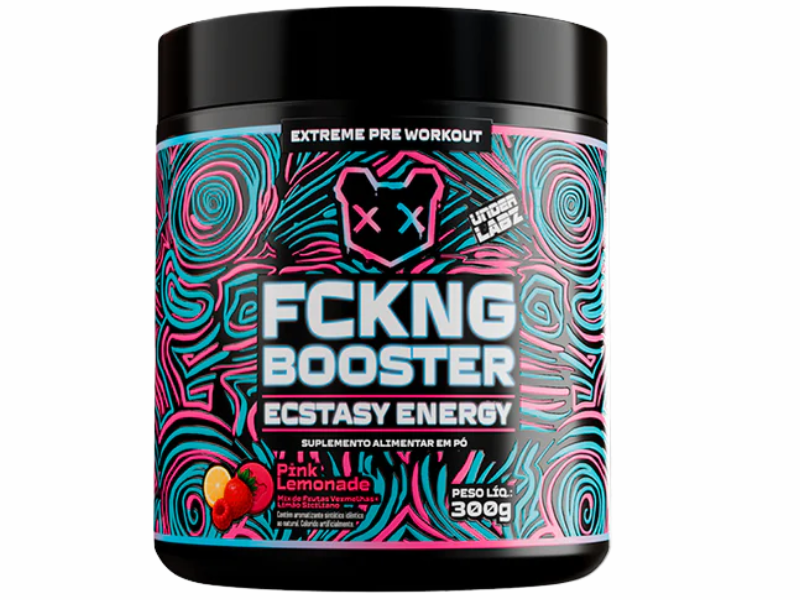 PRÉ-TREINO FCKNG BOOSTER 300G - UNDER LABZ - Imagem 2