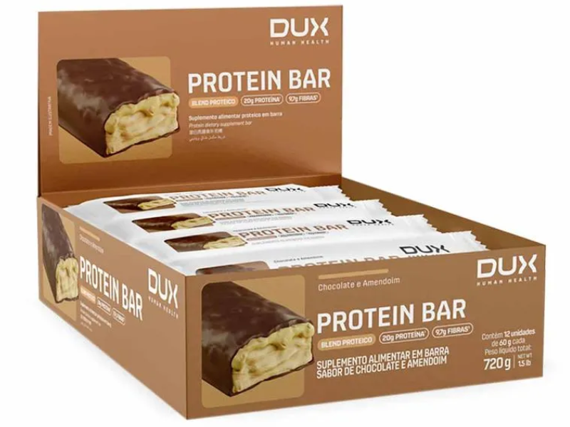 PROTEIN BAR C/12UN 60G - DUX NUTRITION - Imagem 3