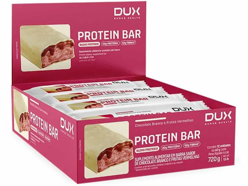 PROTEIN BAR C/12UN 60G - DUX NUTRITION - Imagem 2