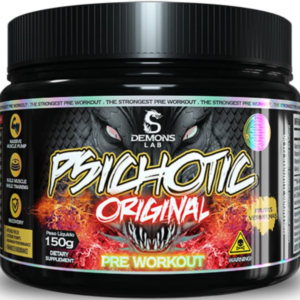PRE TREINO PSICHOTIC ORIGINAL FRUIT PUNCH 150G - DEMONS LAB