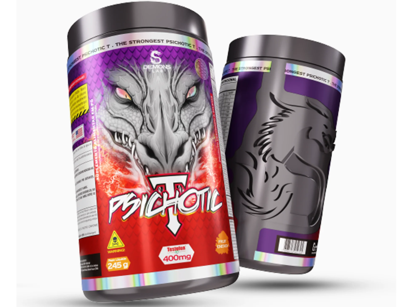 PRÉ TREINO PSICHOTIC T FRUIT ENERGY 245G - DEMONS LAB
