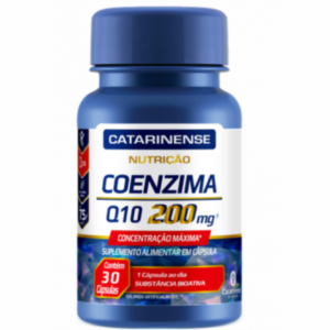COENZIMA Q10 200MG 30CAPS - CATARINENSE NUTRICAO