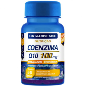 COENZIMA Q10 100 MG 60CAPS - CATARINENSE NUTRICAO