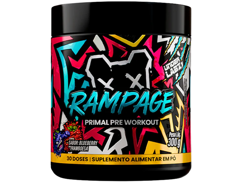 PRÉ - TREINO RAMPAGE 300G - UNDER LABZ