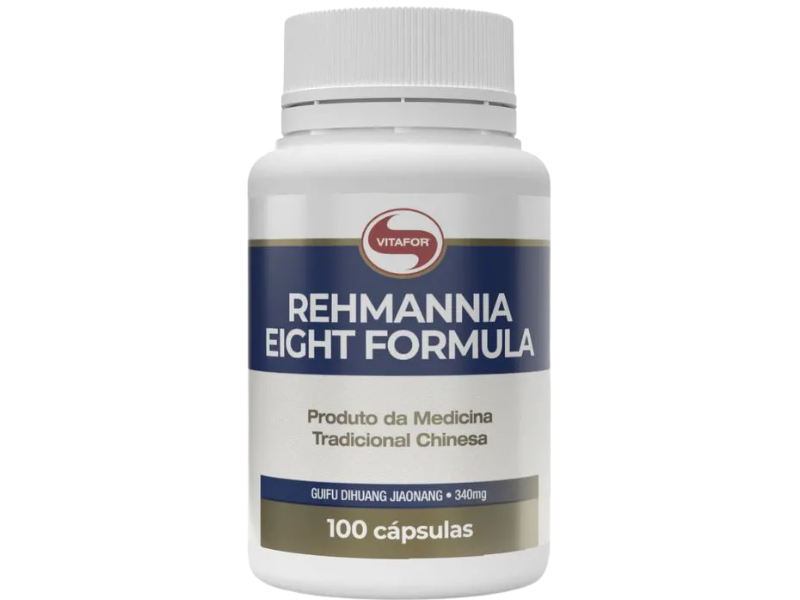 REHMANNIA EIGHT FORMULA 100CAPS 340MG - VITAFOR