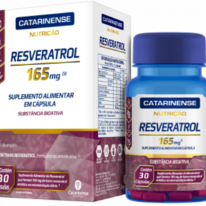 RESVERATROL 165MG 30CAPS - CATARINENSE NUTRICAO