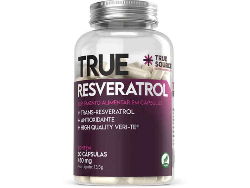 RESVERATROL 450MG 30CAPS - TRUE SOURCE