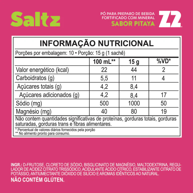 SALTZ 1000 CAIXA C/ 10UN 15G - Z2 - Imagem 2