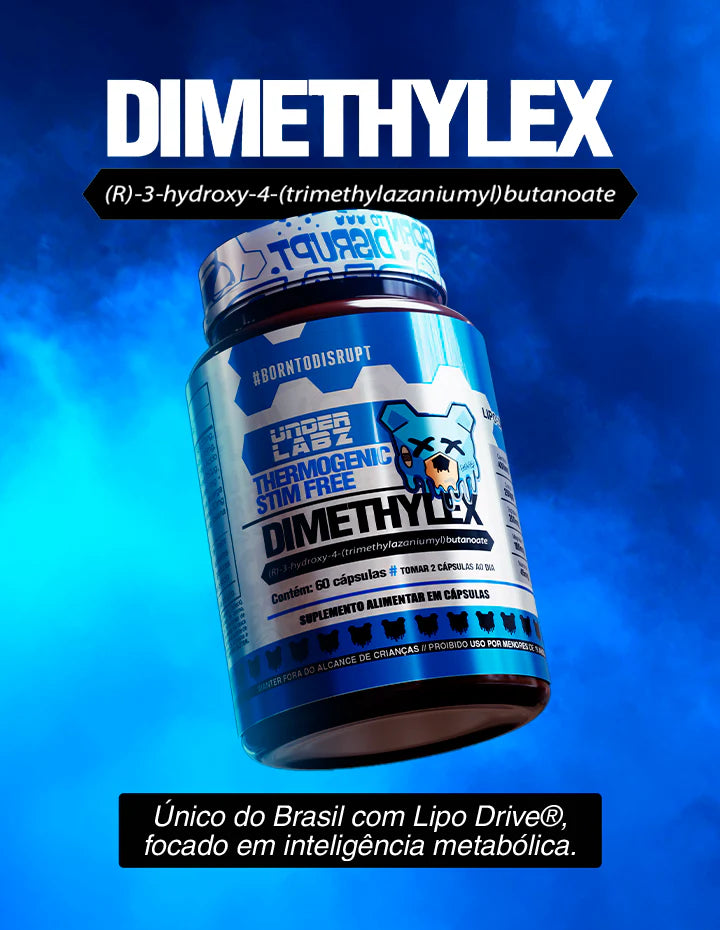 DIMETHYLEX STIM FREE 60CAPS - UNDER LABZ - Imagem 2