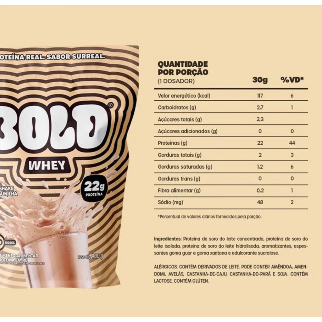 WHEY 3W REFIL 900G - BOLD - Imagem 7