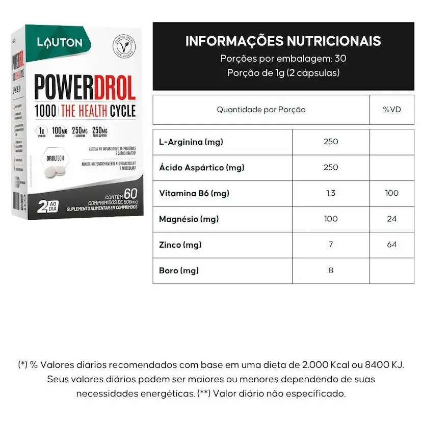 POWERDROL 60COMP - LAUTON - Imagem 2