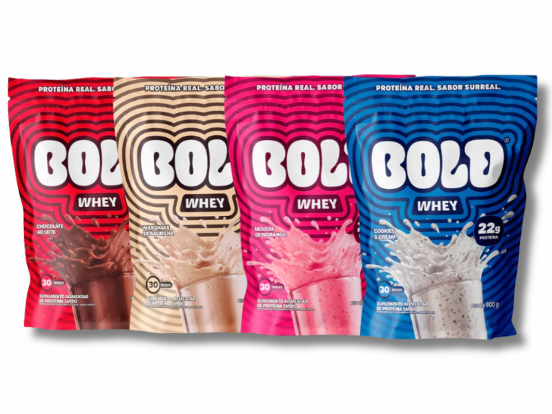 WHEY 3W REFIL 900G - BOLD
