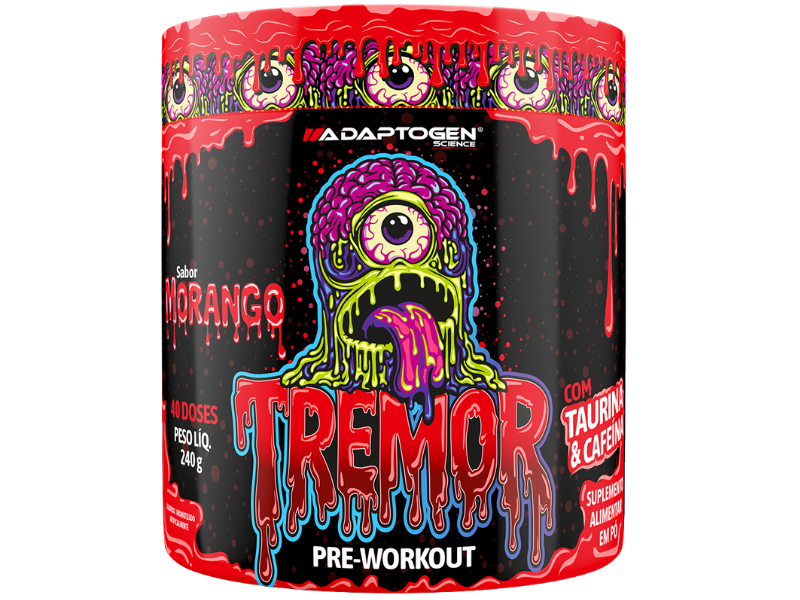 PRÉ - TREINO TREMOR 240G - ADAPTOGEN - Imagem 4