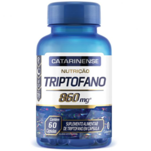 TRIPTOFANO 860MG 60CAPS - CATARINENSE NUTRICAO