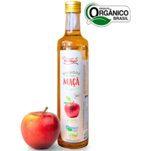 VINAGRE DE FRUTA MAÇA ORGANICO 500ML - SÃO ROQUE