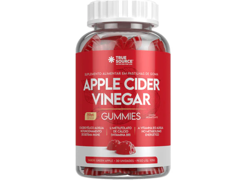 GUMMIES VINAGRE DE MAÇA 30UN - TRUE SOURCE