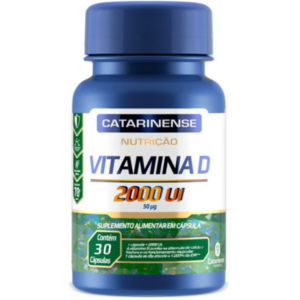 VITAMINA D 2000UI 30CAPS - CATARINENSE NUTRICAO