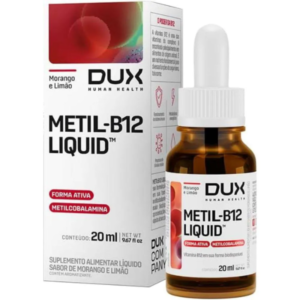 VITAMINA B12 MORANGO E LIMÃO 20ML - DUX