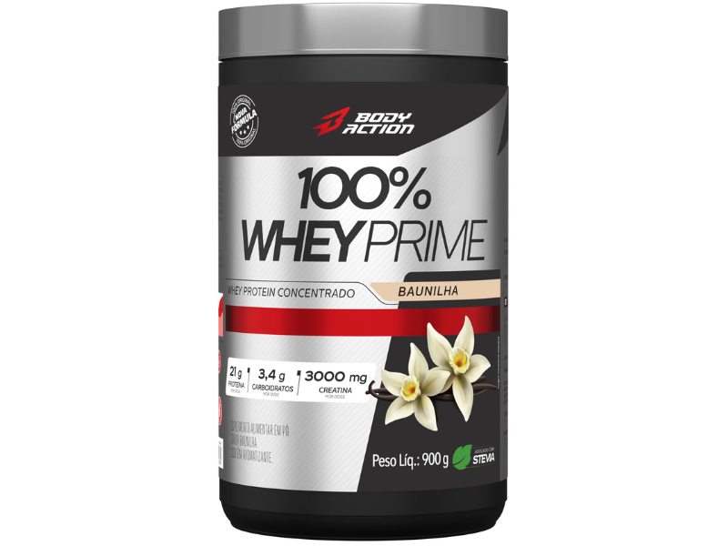 WHEY 100% PRIME POTE 900G - BODYACTION