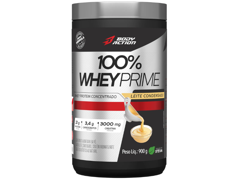 WHEY 100% PRIME POTE 900G - BODYACTION - Imagem 4