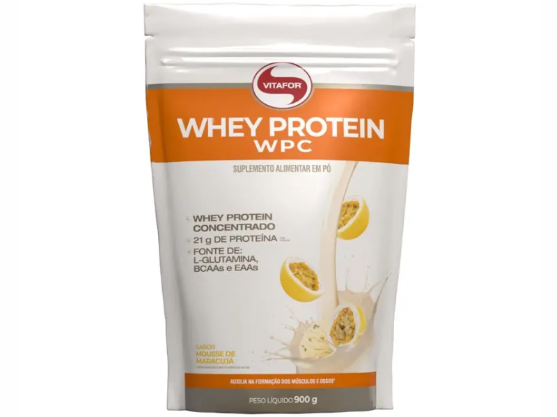 WHEY 100% 900G REFIL - VITAFOR - Imagem 6