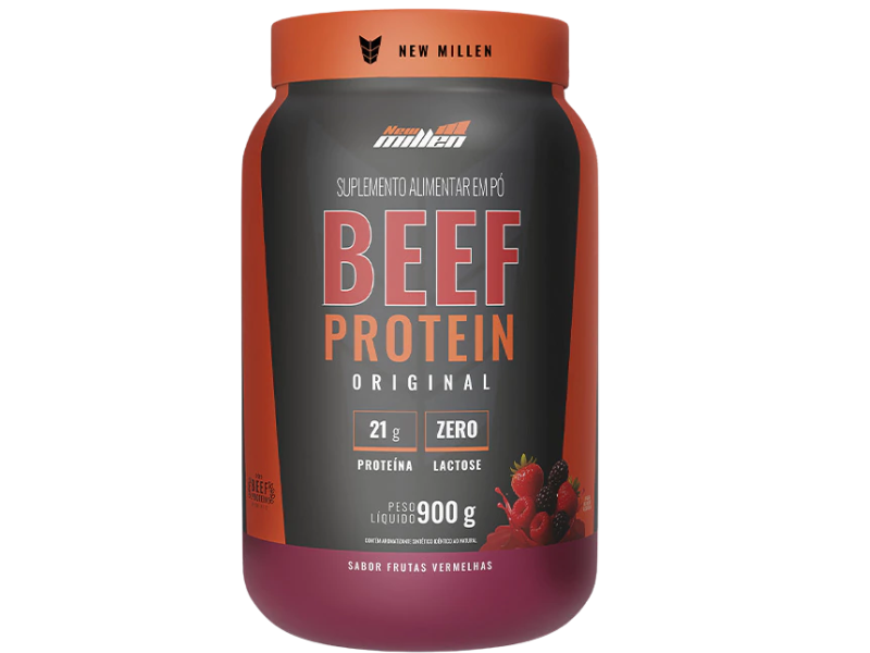 BEEF PROTEIN 900G - NEW MILLEN - Imagem 2