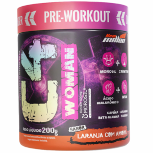 PRE TREINO C4 WOMAN 200G - NEW MILLEN