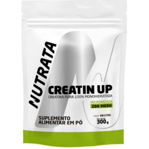 CREATINA MONOHIDRATADA 300G REFIL - NUTRATA