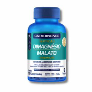 DIMAGNESIO MALATO PREMIUM 120COMP - CATARINENSE NUTRICAO