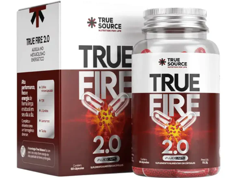 FIRE 2.0 60CAPS - TRUE SOURCE