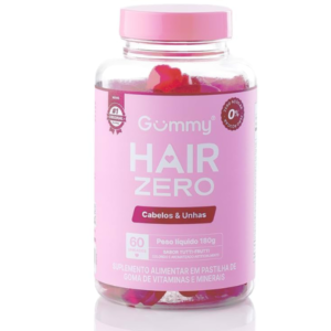 GUMMY HAIR ZERO TUTTI-FRUTTI 60UN