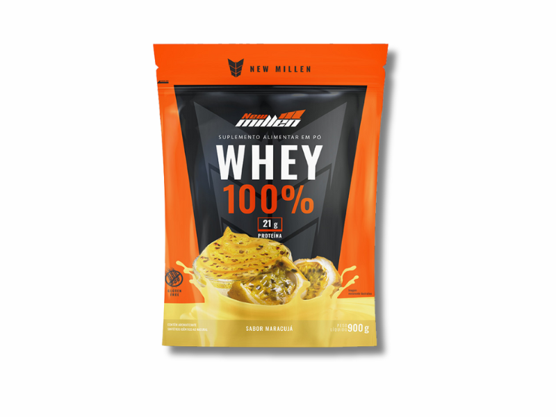 WHEY 100% REFIL 900G - NEW MILLEN - Imagem 10