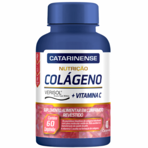 COLAGENO VERISOL + VITAMINA C 60CAPS - CATARINENSE NUTRICAO
